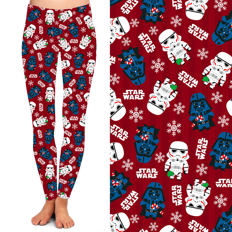 Star wars 2024 christmas leggings