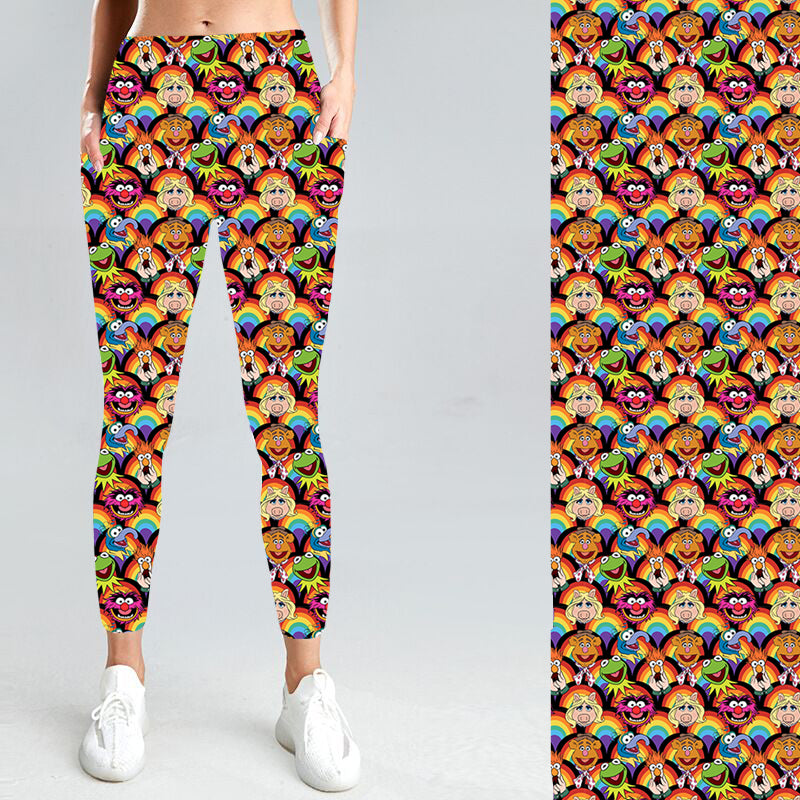 Pre-Order 3D Courtyard W/Pockets Leggings - Due to arrive late March 2025