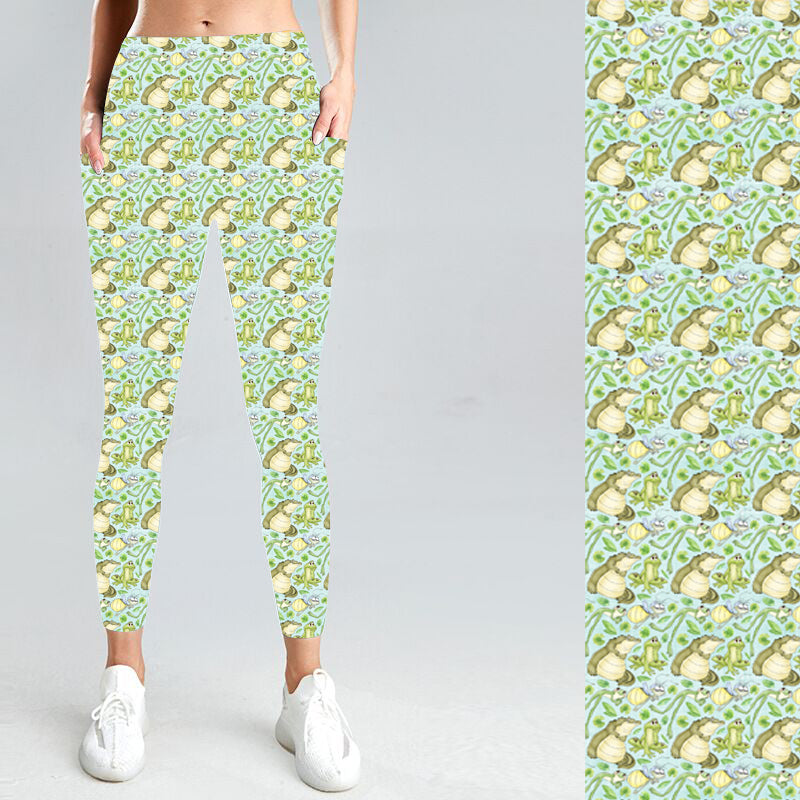 Bayou Friends with Side Pocket Leggings