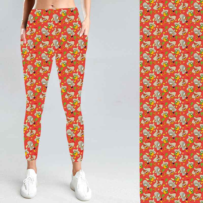 Pre-Order Birds of a Feather W/Pockets Leggings - Due to arrive late March 2025