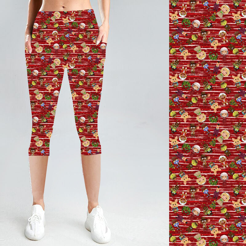 Henson Christmas Carol with Side Pocket Leggings