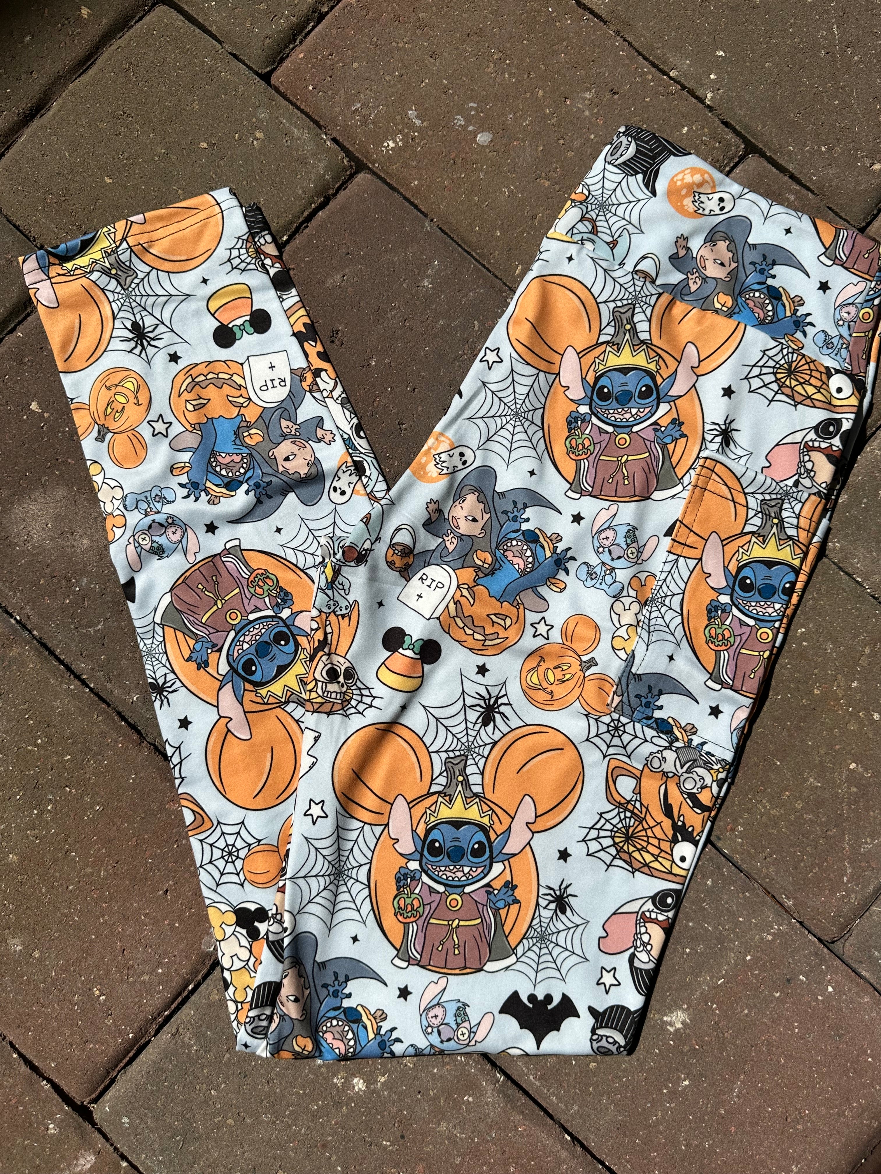 Halloween Mischief W/Pockets Leggings