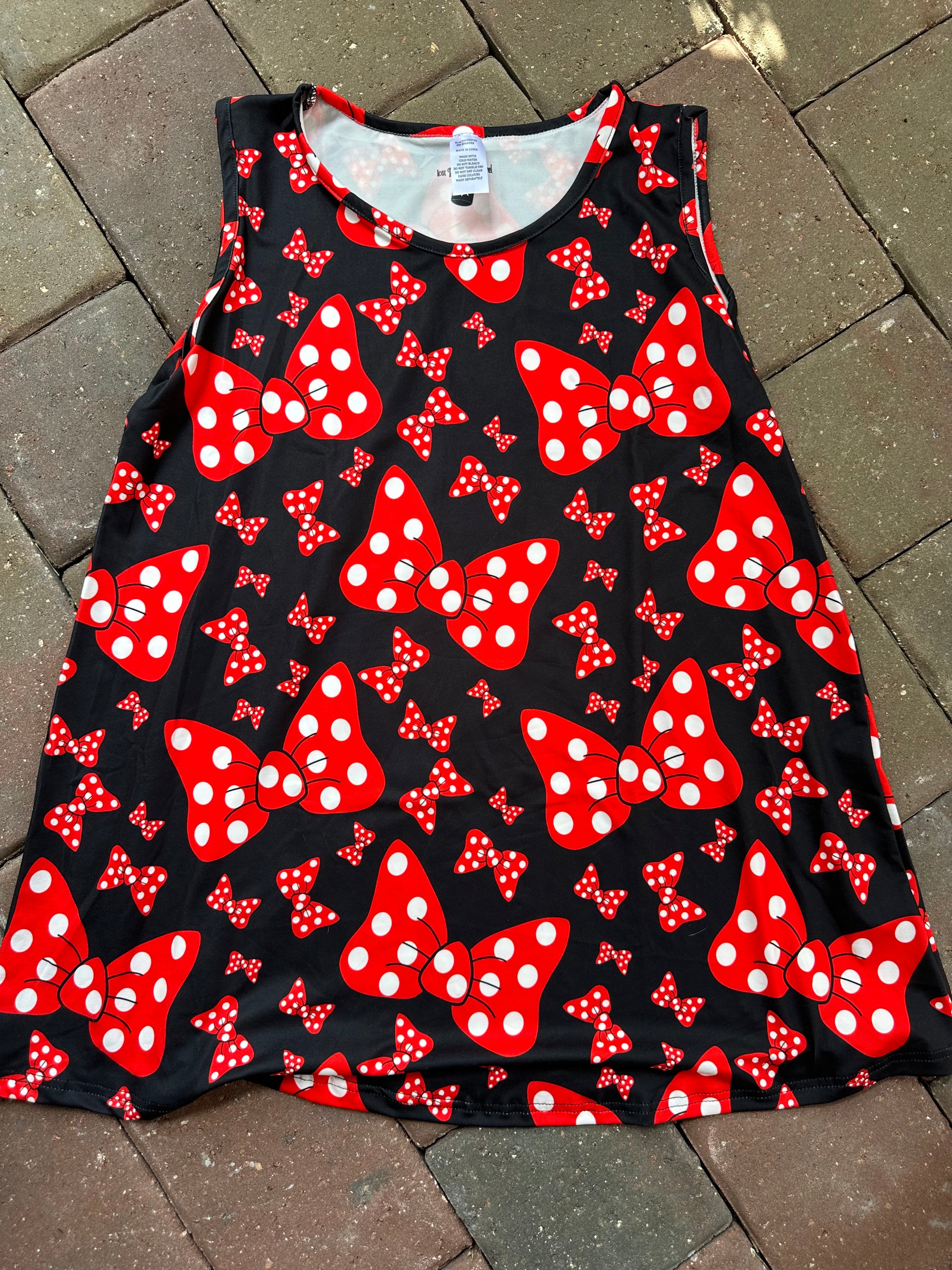 Minnie Style Tank Top