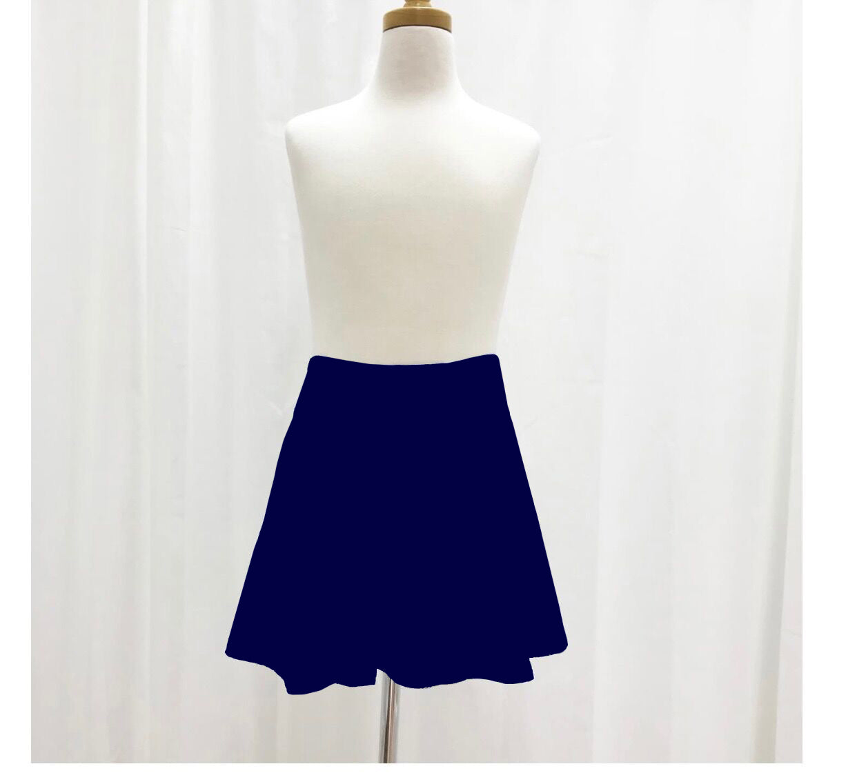 Pre-Order Solid Navy Blue Skort W/Pockets - Due to arrive by early January 2025