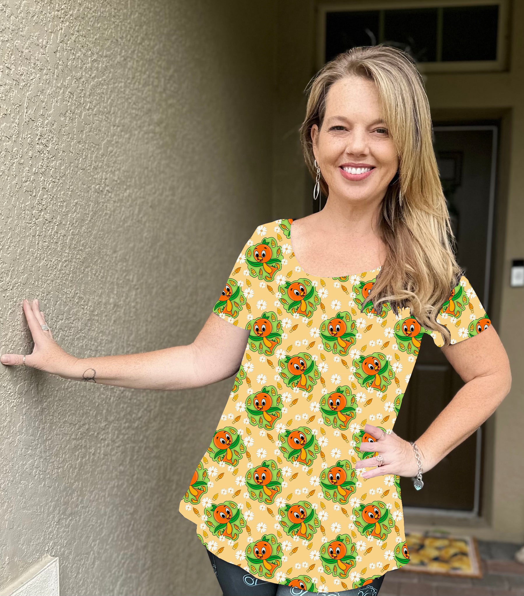 Pre-Order Sunshine Terrace Flowy Tunic Top - Due to arrive late April/early May 2025