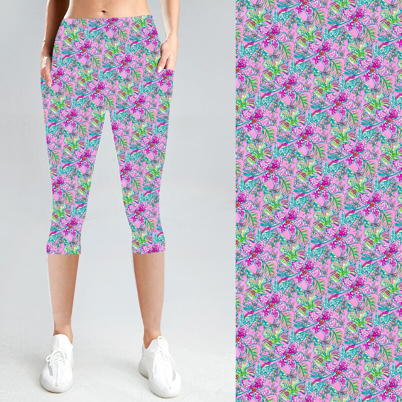 Lilly Vibes with Side Pocket Leggings