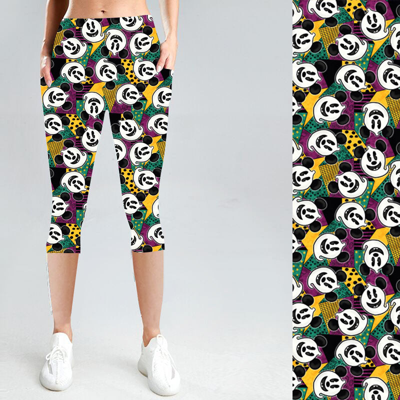 Magic Ghosts with Side Pocket Leggings