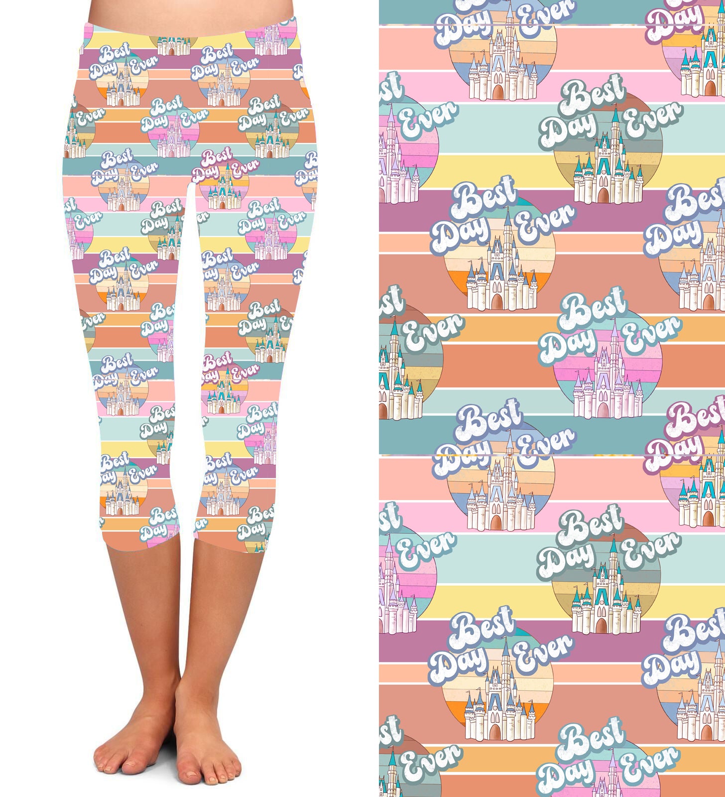 Retro Best Day Ever Leggings